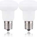 (PACK OF 4)BR14 R14 E17 LED Bulb, 3W (30W equivalent), 3000K (Warm White), CRI 85+, Wide Flood Light Bulb for Ceiling fan, 120 Beam Angle, Not-Dimmable