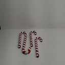 4 Pcs Christmas Giant Candy Cane Decorations 16 Inch Red White Large Candy Decor Christmas Tree Hanging Ornaments for Xmas Holiday Indoor Outdoor Home Party Decoration