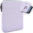 12.9-13 inch iPad Pro Tablet Sleeve Case for 2024 iPad Pro 13 inch M4, iPad Air 13" M2 M3(2025), iPad Pro 12.9 inch M2 M1(6th/5th/4th/3rd Gen) 2022-2018 with Magic Keyboard Cover Bag -Purple