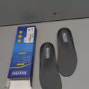 Plantar Fasciitis Feet Insoles Arch Supports Orthotics Inserts Relieve Flat Feet, High Arch (Mens 5-5 1/2 | Womens 7-7 1/2) (Gray)