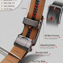 BULLIANT Men Belt, Ratchet Belt Adjustable For Gift Men Dress Jeans 1 3/8"-Cut For Fit, (Brown)