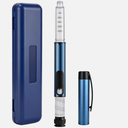60 Unit Reusable Pen Injector Device with Adjustable Dose Dial Compatible,Clear