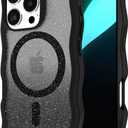 Kate Spade New York iPhone 16 Pro Case - Compatible with MagSafe - Designer Phone Case - Wavy Nightfall