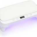 GAOY Professional UV Light for Nails, Nail Lamp with Hand Pillow for Arm Rest, 4 Timers Nail Dryer for Nails Tech Salon