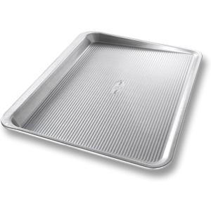 USA Pan Bakeware Aluminized Steel Cookie Scoop Pan, Large