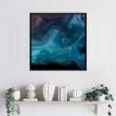 Floater Frame (Black, 20 x 20 inches) for 1.5 inch Deep Canvas Paintings/Prints/Wall Art