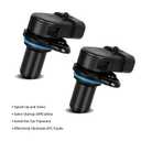 OTO-K Camshaft Position Sensor Compatible with Kia Sorento Sedona Borrego Amanti,Hyundai Sonata Santa Fe Genesis Coupe Azera Veracruz Entourage,Replace#PC754 1800584 907826,Set of 2