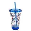 LUUM GLO&GO LED 18OZ TUMBLER FLAG