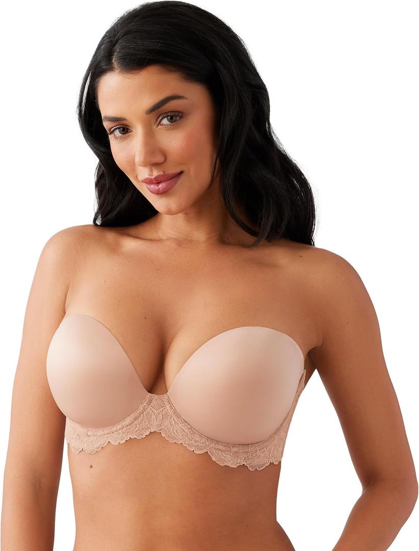 Wacoal Women's Self-Assured Push-up Strapless Bra (36G, Roebuck)
