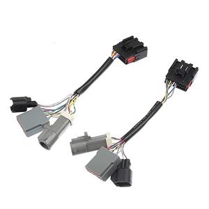 X AUTOHAUX 2 Pcs Tow Mirror Wiring Harness Adapter for Ford F250 F350 F450 F550 Truck 19992007 Truck Mirror Wiring Connector Mirrors Power Heated Upgrade Harness