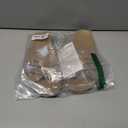 Amazon Essentials Women's Twist Slide Sandal (6, Beige)