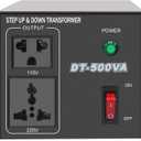 Yinleader Step Up & Step Down Voltage Transformer Power Converter with US Power Cord,Convert 110V to 220V OR 220V to 110V w/US Power Cord,Circuit Breaker Protection use in Your Countries (500W)