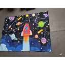 Kids Play Rugs 5'x7' Kids Rugs for playroom, Kid Educational Rug Classroom Rug, Space Planet Rug Space Planet Theme Play Mat for Living Room Dining Room Classroom Decor