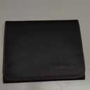 Toyota Genuine Leather RFID Protected Unisex Adults Car Owner's Wallet Portfolio, Black, Minimalist, Embossed, Zipper Closure, 9x7.5x0.5 inches