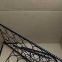 Sorbus Freestanding Wine Rack - Elegant and Unique Bordeaux Chateau Style Floor Wine Stand for 23 Wine Bottle Storage, Champagne, Metal Wine Bottle Holder Stands for Kitchen, Home Bar, Mini Wine Bar (Black)