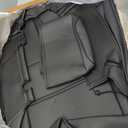 for Ford F150 Seat Covers 2015-2023 2024 2025 2026 (Only Front Seat Covers), Leather Pickup Truck Seat Covers Custom Fit for F-150 XL XLT (Not for Regular Cab) Waterproof Car Accessories Black