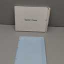 SIWENGDE Cases for iPad Pro 12.9 Case 6th/5th/4th Generation (2022/2021/2020) with Pencil Holder [Apple Pencil Wireless Charging] Soft TPU Smart Tri-fold Stand Protective Cover(Light Blue)