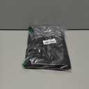 eeivs Oval Tablecloth 52 x 70 Inch Washable Polyester Table Cloth Solid Black Heavy Duty Fabric Table Cover Daily Use for Dining Home Kitchen Party Wedding