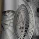 Lasko Oscillating Adjustable Pedestal Stand Fan with Timer and Remote for Indoor, Bedroom, Living Room, Home Office & College Dorm Use, 16 Inch, White, 1646, 47 In. Tall