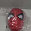 Spider-M Mask, costume prop Mask with Moving Light Up eyes, Halloween Party Favors Gifts for Man Kids Birthday Christmas Gift