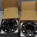 KSP 6X5.5 Wheel Spacers for Silverado Sierra,1.5"(38mm) Real Forged Spacers with 78.1mm Hub Bore M14x1.5 Studs fit for Tahoe Avalanche Express Suburban Sierra Yukon (black)