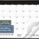 Desk Calendar 2025-2026 - JUL 2025 - DEC 2026, 18 Monthly Calendar,17" x 22", 2025-2026 Large Desk Calendar with Thick Paper, Calendar with Corner Protectors, Ruled Blocks