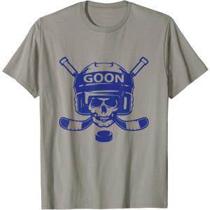Goon Youth Hockey Player Fan T-Shirt Small