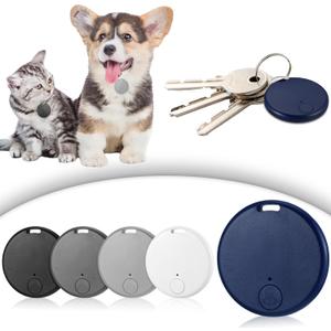 Konohan 5 Packs Portable GPS Tracking Mobile Tracking Anti Loss Smart Device Key Finder Locator GPS Finders Tracker Device for Pets Dog Cat Wallet Keychain Luggage, Alarm Reminder(Stylish)