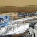 GABRYLLY Ergonomic Office Chair, High Back Home Desk Chair with Headrest, Flip-Up Arms, 90-120 Tilt Lock and Wide Cushion, Big and Tall Mesh Chairs for Man Woman, Black Task Chair, 22D x 25.2W x 45.3H in