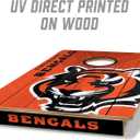 YouTheFan NFL 2’ x 3’ Wood Cornhole Game with Logo Bags