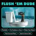 DUDE Wipes Fathers Day Gift + FrostBuddy Universal Can Cooler - 1 Pack, 48 Count - Mint Chill Extra-Large - Flushable Wipes - Fathers Day Gift for Him