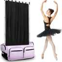 Portable Privacy Curtain for Dancers Discreet Curtain for Dance Bag Suitcase Privacy Backstage Changing Room in Dance Competitions & Rehearsals Dance Accessories