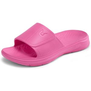 NORTHYARD Slippers for Women and Men Non Slip Quick Drying Shower Bathroom Pillow Slide Sandals Summer Comfort Beach Shoes (6.5-7 Women/6-6.5 Men, Hotpink)