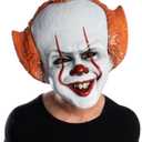Rubies IT Movie Chapter 2 Adult Pennywise Vacuform Mask Adult Costume (One Size)