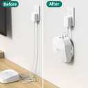 HomeMount Made for Eero Pro 6/6e Wall Mount - Secure & Sleek Cable Management, Compatible with eero Pro 6/6e, Durable ABS Material, Easy Installation