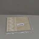 Linen Rustic Farmhouse Style Short Table Runner Beige Lace Basic Flax Dresser Scarf 36 Inch