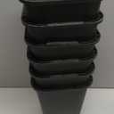 6 Pack Bed Risers 8 Inch Heavy Duty, Furniture Risers for Dorm Twin XL Table Desk Sofa Couch Cabinet Bed Frame, Black Bed Lifts Risers