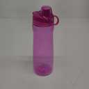 Pogo Plastic Water Bottle with Chug Lid and Carry Handle, Reusable, BPA Free, Dishwasher Safe, Perfect for Travel, School, Outdoors, and Gym | 18oz, 32oz, 40oz, 64oz (Fuchsia)