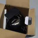 Ultrasonic Retainer Cleaner - UV Dental Cleaning Pod Night Guard Cleaner for Dentures, Aligner, Braces, Toothbrush Heads, Jewelry (Black)