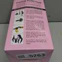 Eumos Mannequin Head with Hair, 29'' Doll Head for Hair Styling Training Head Manikin Practice Cosmetology Doll Head Styling Hairdressing Training Braiding Heads with Clamp Holder (Pink Purple)