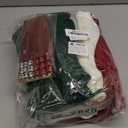 6PACK LumaBria18Inch Cable Knitted Personalized Christmas Stockings, Personalized Hanging Stockings for Holiday Party, Christmas Tree, and Family Home Decor in Red, White, Green