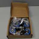 Swivel Caster Wheels 600LBS, 2 Inch Heavy Duty Casters Set of 4 with Brake, Prem