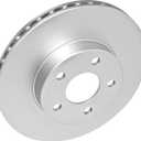 BOSCH 52011374 QuietCast Premium Disc Brake Rotor - Compatible with Select Volvo S60, S80, V60, V70, XC70; REAR - Single
