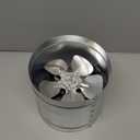 VIVOSUN 8 Inch Inline Duct Fan 420 CFM, HVAC Exhaust Ventilation Fan with Low Noise for Basements, Bathrooms, Kitchens and Attics, Silver