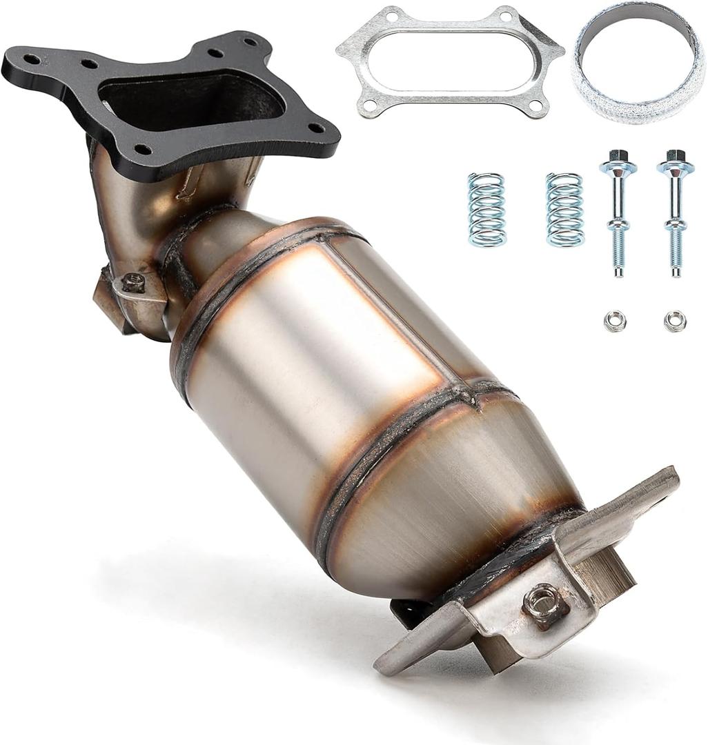 High Flow Front Catalytic Converter Kit Direct-Fit Honda CRV CR-V 2010 2011 2.4L Replace 641415