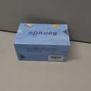 Bairuifu Kids Swim Goggles Snorkel Mask, Latest 3-Window Lens Wide Vision, Crystal Clear, Swimming Goggles Soft Nose Cover (Light Blue Black)