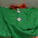 Christmas Elf Costume Kids - Girls Elf Dress Santa Helper Costume Xmas Holiday Outfit, M
