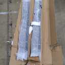 VEVOR 5'H x 10'W Double Folding Security Gate, Black, 50 Sq Ft