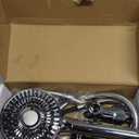 Magichome Filtered Shower Head with Handheld, High Pressure 10-Spd Detachable Chrome Showerhead with Stainless Hose, Water Softener Filter Beads for Hard Water - Remove Chlorine, Reduce Dry Itchy Skin