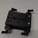 SmallRig Camera Tripod Mounting Baseplate w/15mm Rod Clamp Rail Block for Tripod/Shoulder Support System - 1798